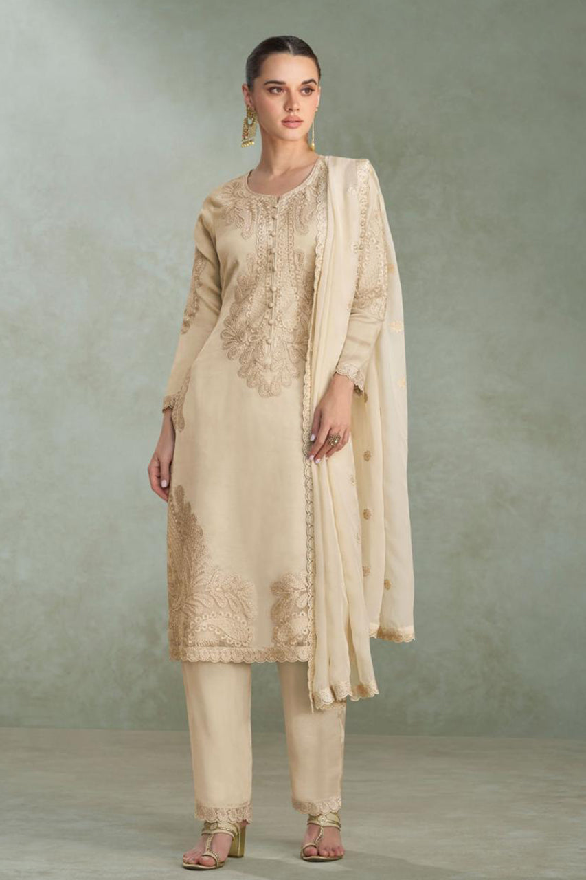 Chinon Silk Salwar suit