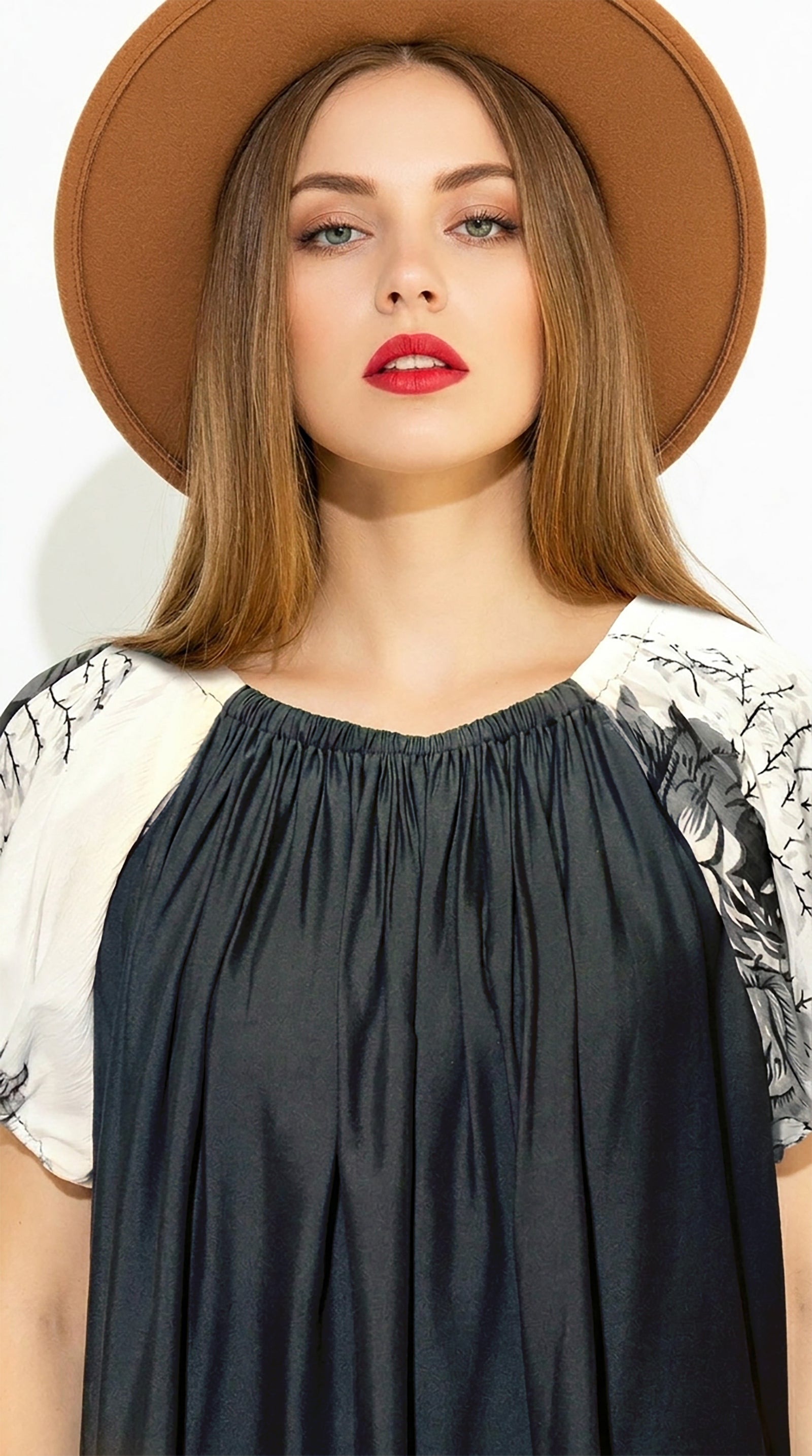 Women Solid Rayon Elastic Neck Top | Stylish Casual Wear Top for Women